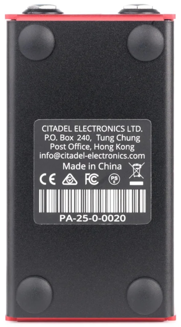 Citadel Electronics Ltd Particle Drive Overdrive - PÉdale Overdrive / Distortion / Fuzz - Variation 3