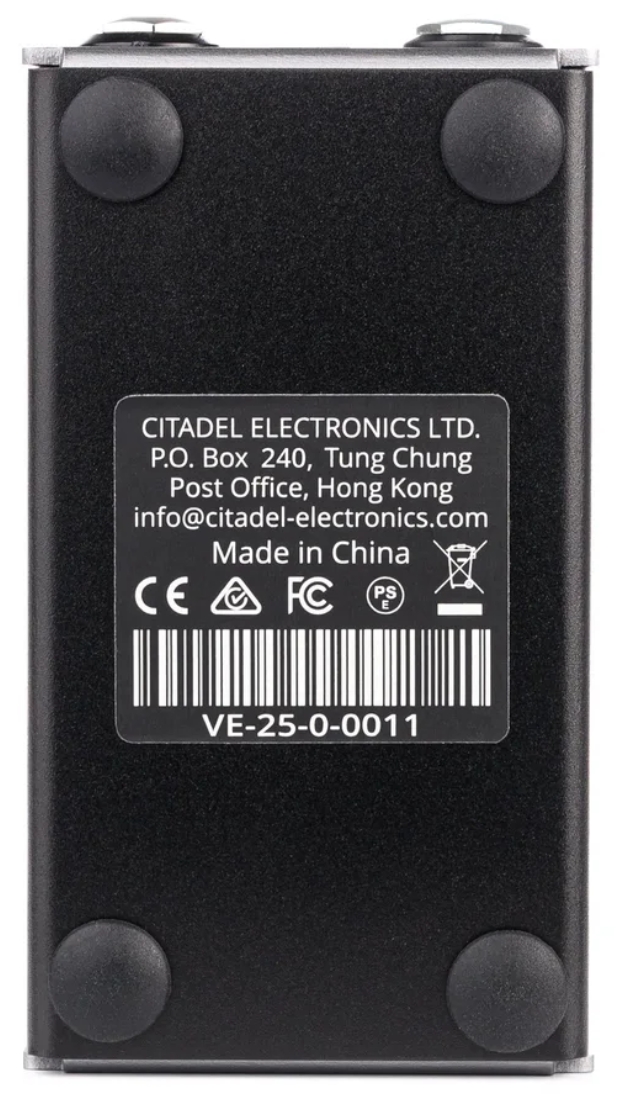 Citadel Electronics Ltd Vector Octave Fuzz - PÉdale SynthÉtiseur Guitare - Variation 3