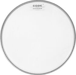 Peau tom Code drumheads DNA Transparente - 10 pouces