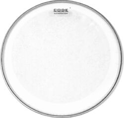 Peau tom Code drumheads GENERATOR Transparente - 12 pouces