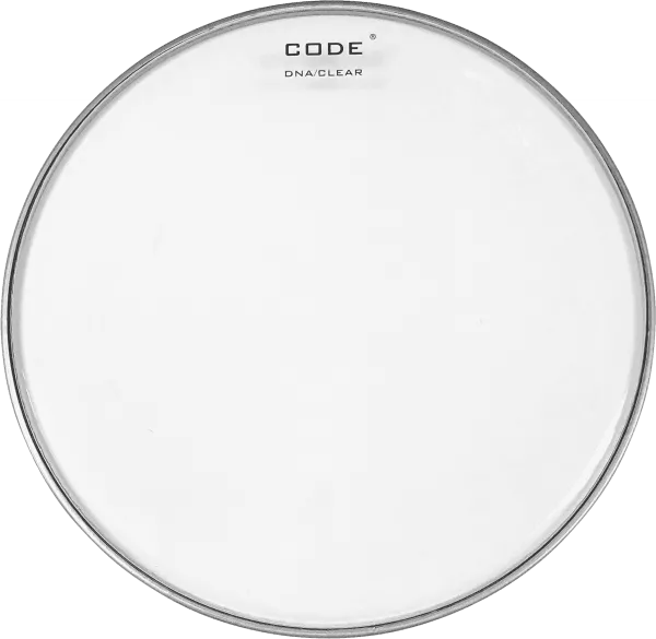Peau tom Code drumheads DNA CLEAR TOM - 13 pouces