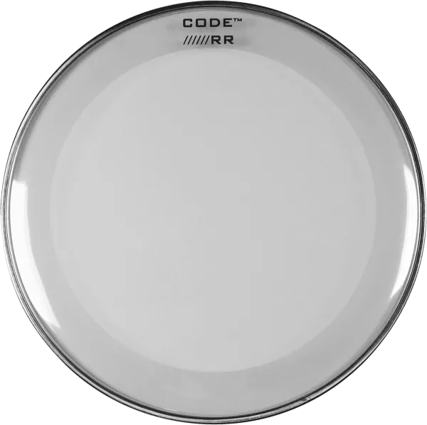 Peau tom Code drumheads RESO RING CLEAR TOM - 12 pouces
