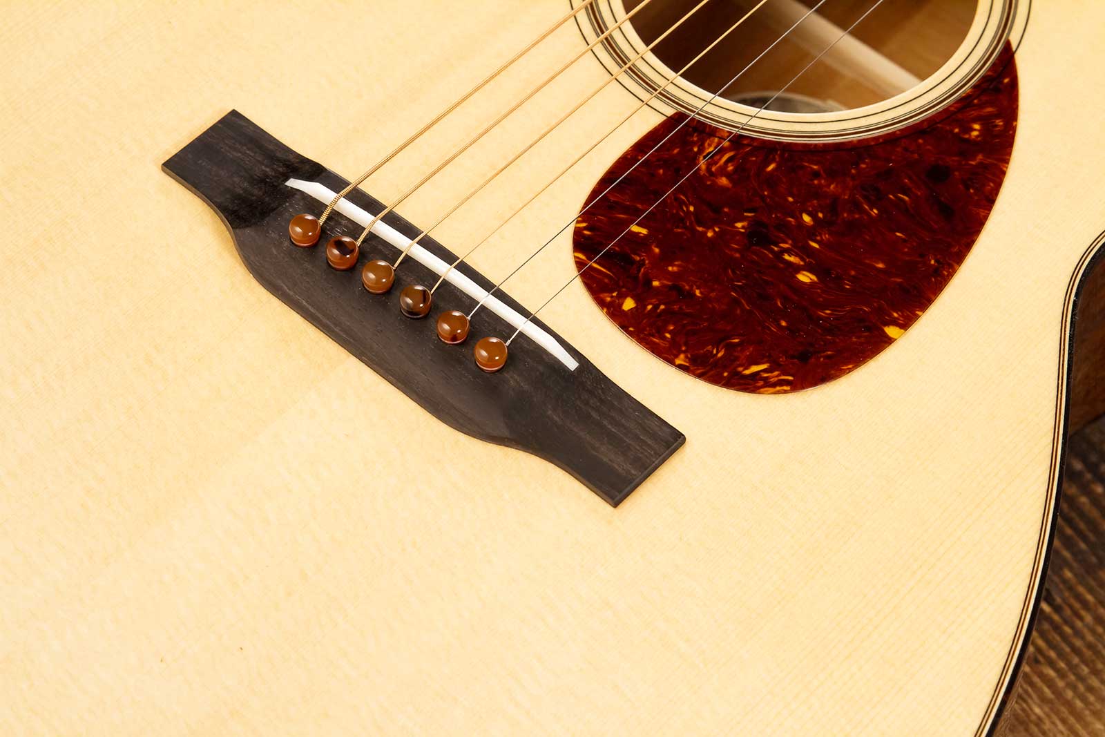 Collings 001 14-fret Traditional Grand Concert Epicea Acajou Eb #34443 - Natural - Guitare Folk - Variation 5