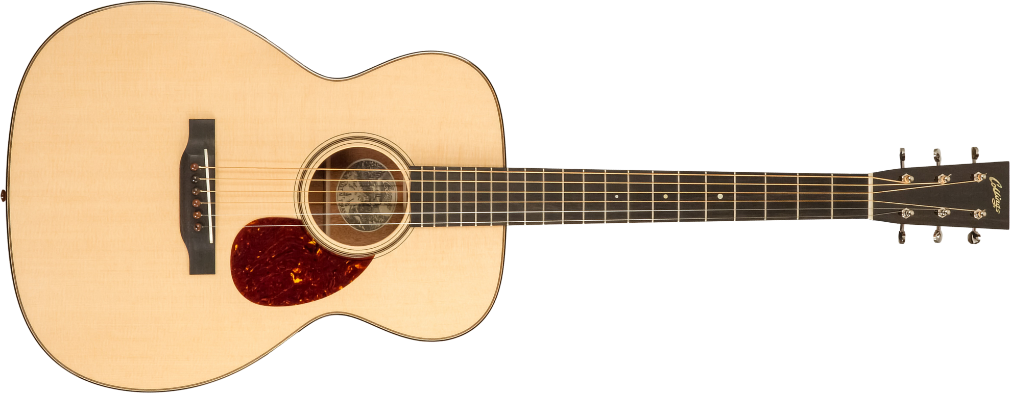 Collings Om1t Traditional Orchestra Model Epicea Acajou Eb #35214 - Natural High Gloss - Guitare Folk - Main picture