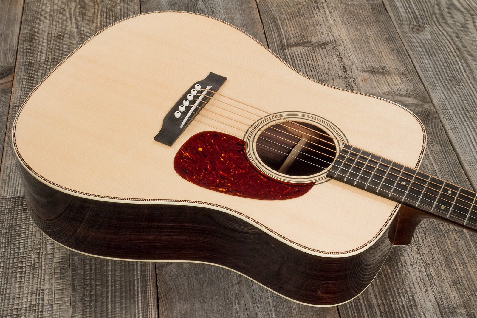 Collings D2h Custom Dreadnought Epicea Palissandre Eb #33756 - Natural High Gloss - Guitare Acoustique - Variation 2