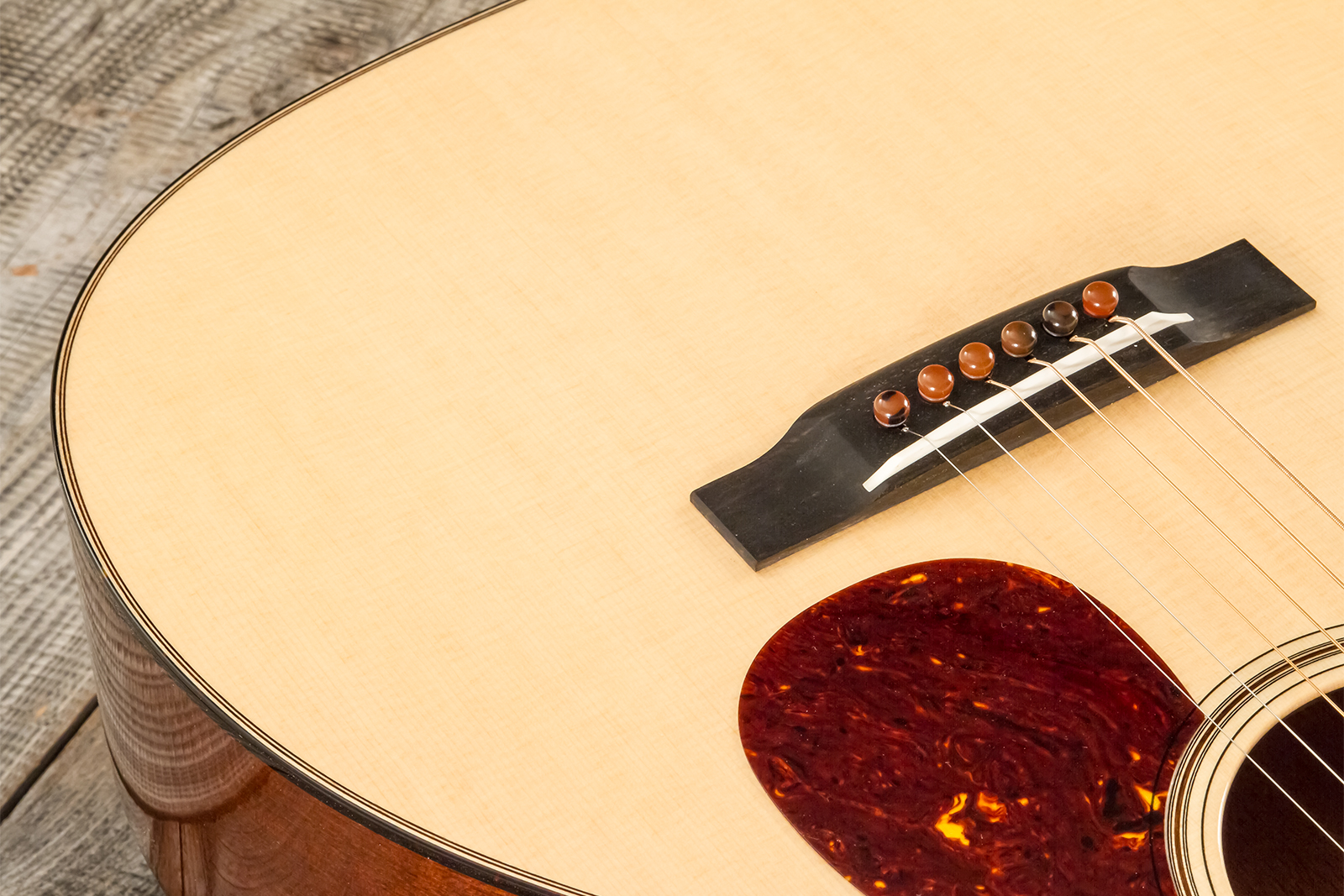 Collings Om1t Traditional Orchestra Model Epicea Acajou Eb #35214 - Natural High Gloss - Guitare Folk - Variation 3