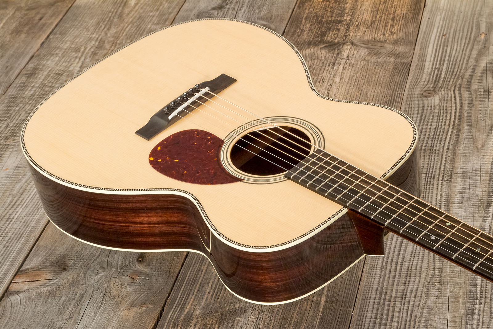 Collings Om2h Standard Orchestra Model Epicea Palissandre Eb #35207 - Natural High Gloss - Guitare Folk - Variation 2