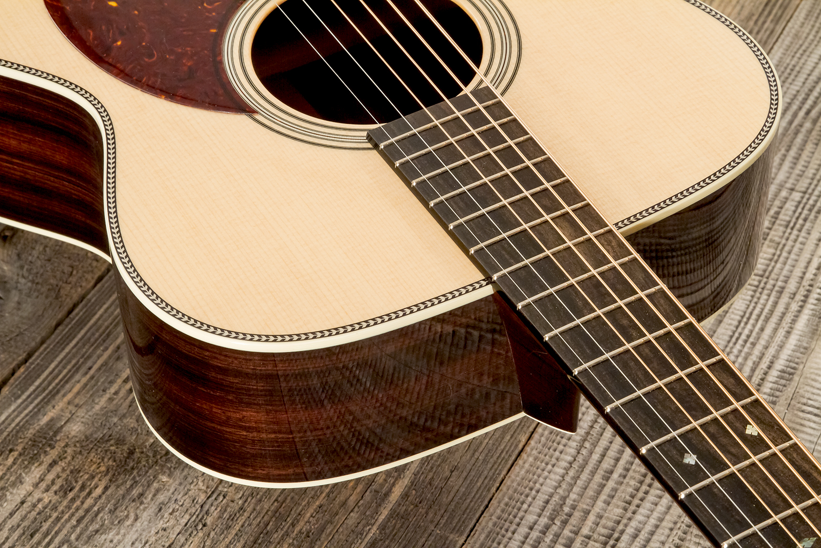 Collings Om2h Standard Orchestra Model Epicea Palissandre Eb #35207 - Natural High Gloss - Guitare Folk - Variation 4