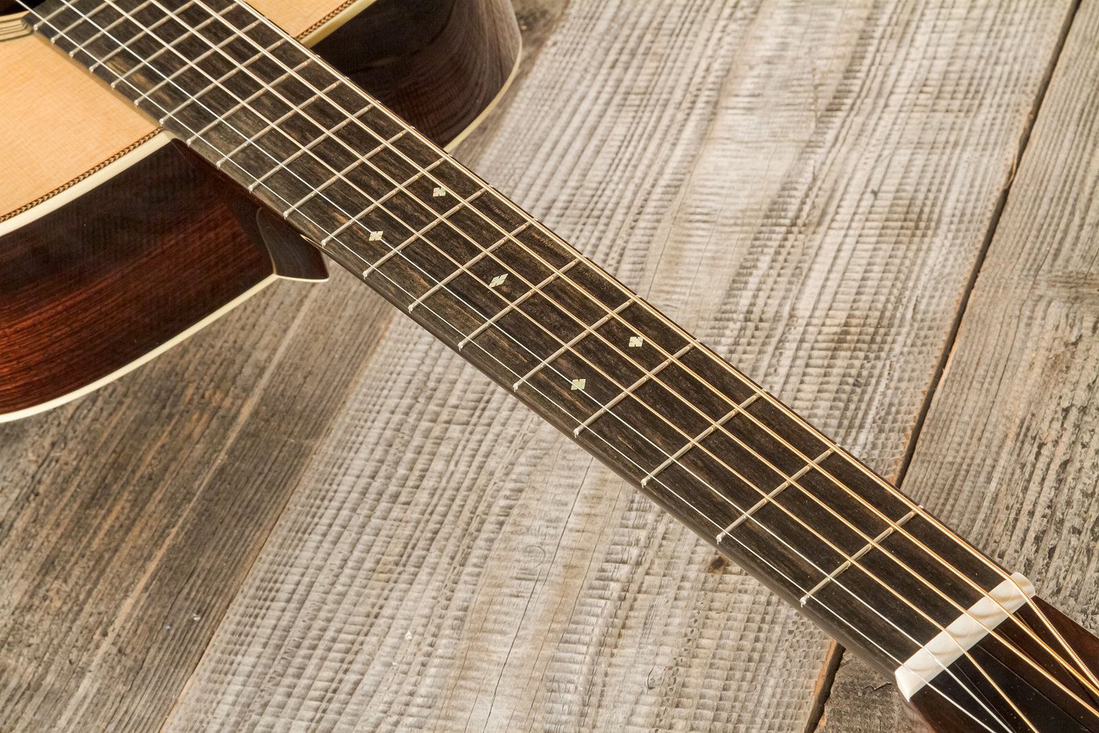 Collings Om2h T Traditional Orchestra Model Epicea Palissandre Eb #35208 - Natural High Gloss - Guitare Folk - Variation 5