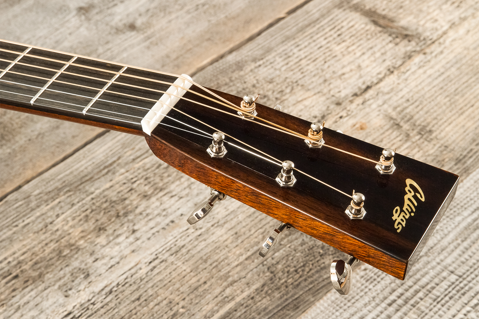 Collings Om2h T Traditional Orchestra Model Epicea Palissandre Eb #35208 - Natural High Gloss - Guitare Folk - Variation 6
