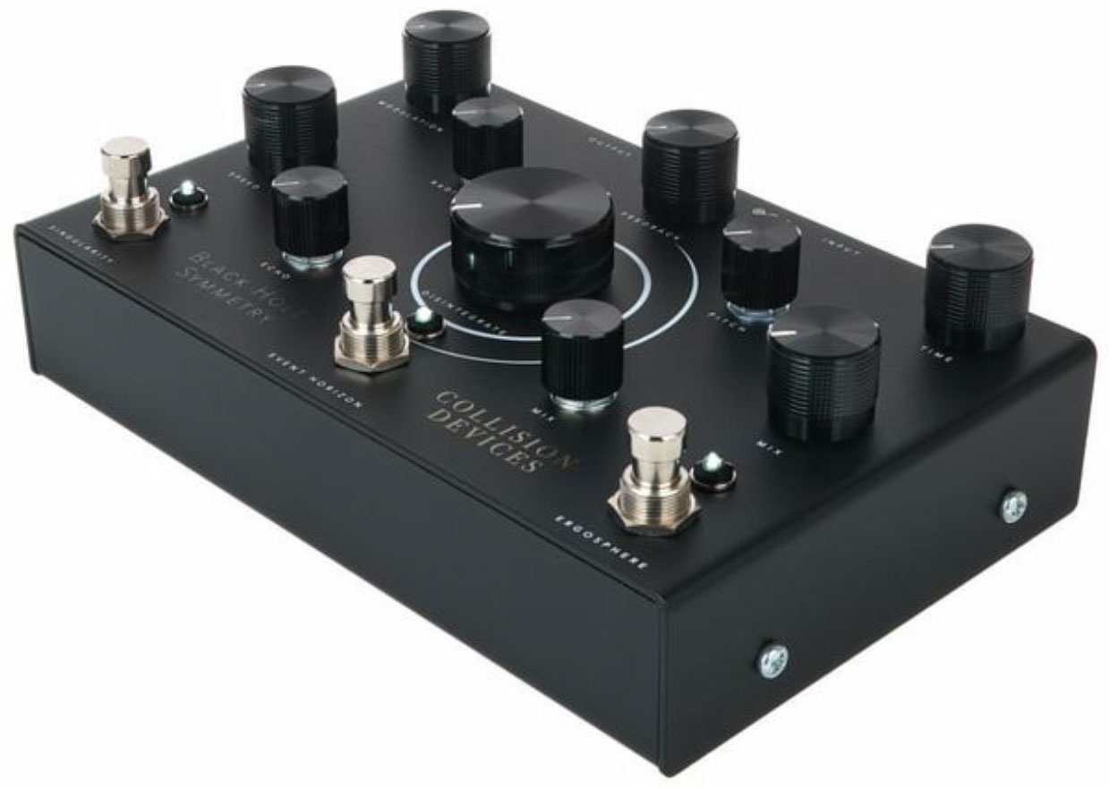 Collision Devices Black Hole Symmetry Delay Reverb Fuzz - Multi Effet Guitare Électrique - Variation 1