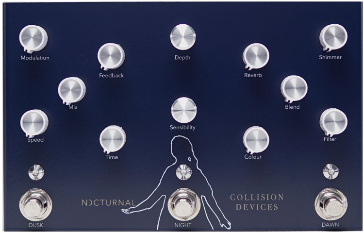 Collision Devices Nocturnal Reverb Shimmer - PÉdale Reverb / Delay / Echo - Main picture