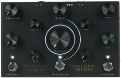 Multi effet guitare électrique Collision devices Black Hole Symmetry Delay Reverb Fuzz