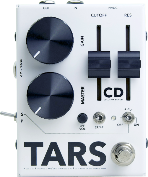 Collision devices Tars Black On White Overdrive, distortion