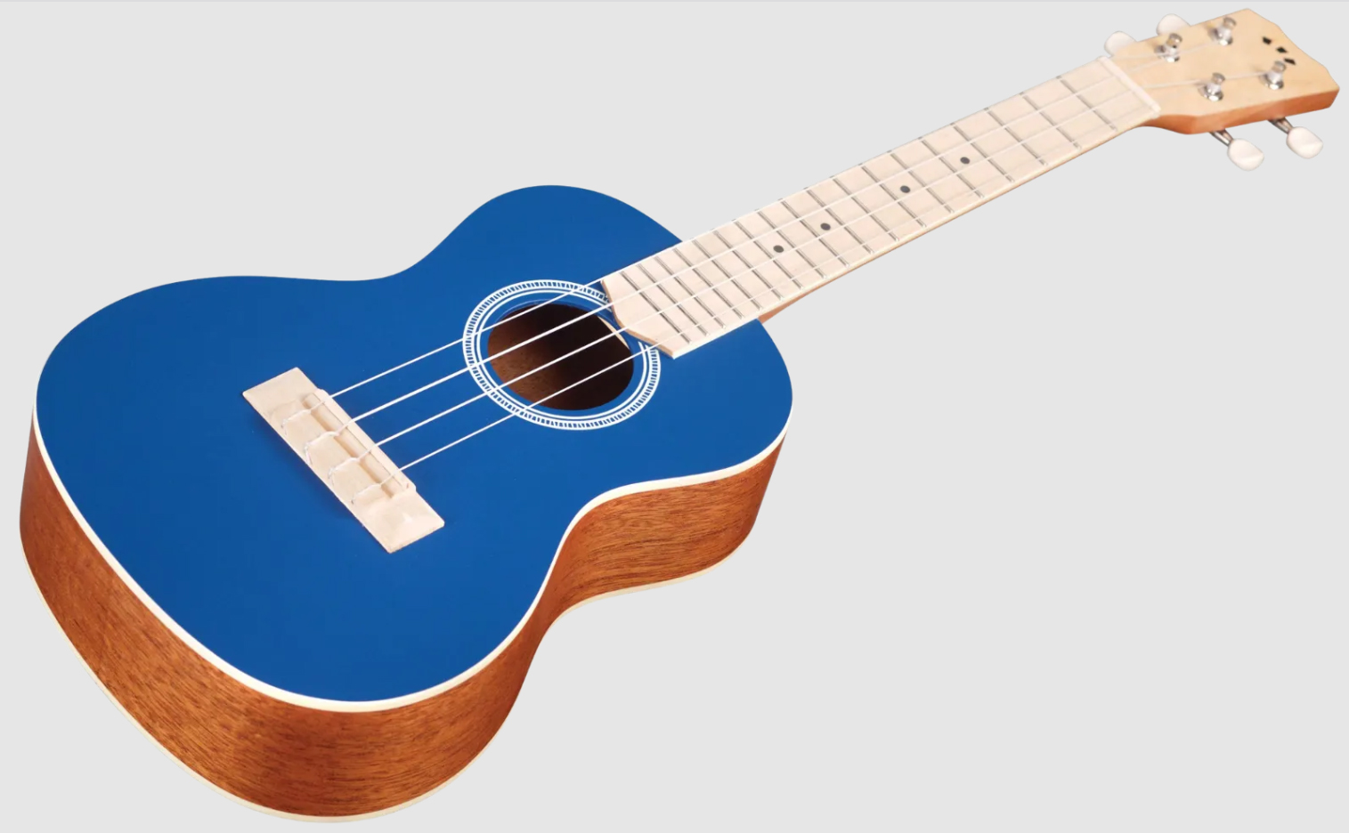 Cordoba 15cm Matiz Concert Tout Acajou Mn - Classic Blue Satin - UkulÉlÉ - Variation 2