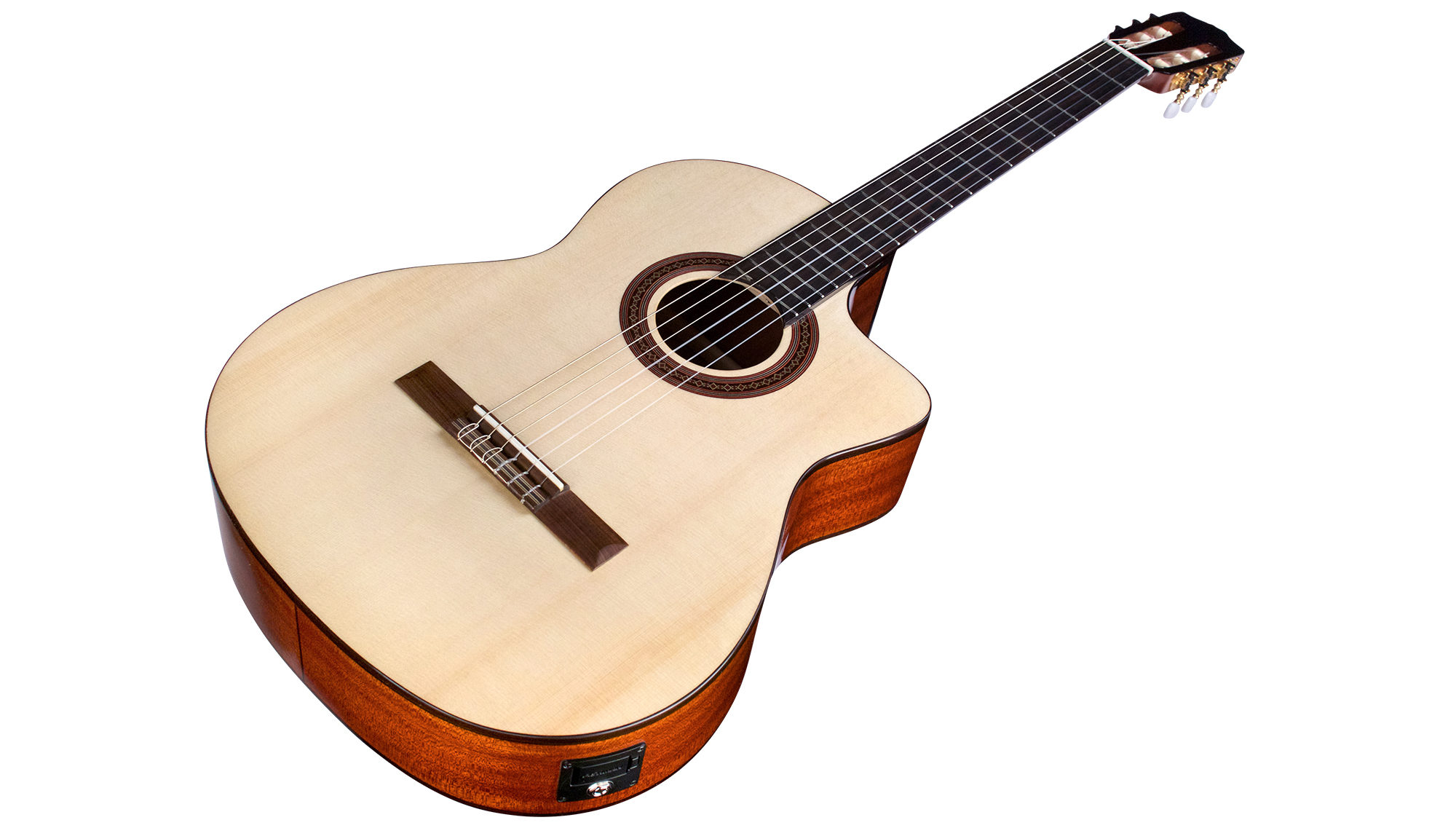 Cordoba C5-ce Sp Iberia 4/4 Cw Epicea Acajou Rw - Natural - Guitare Classique Format 4/4 - Variation 2
