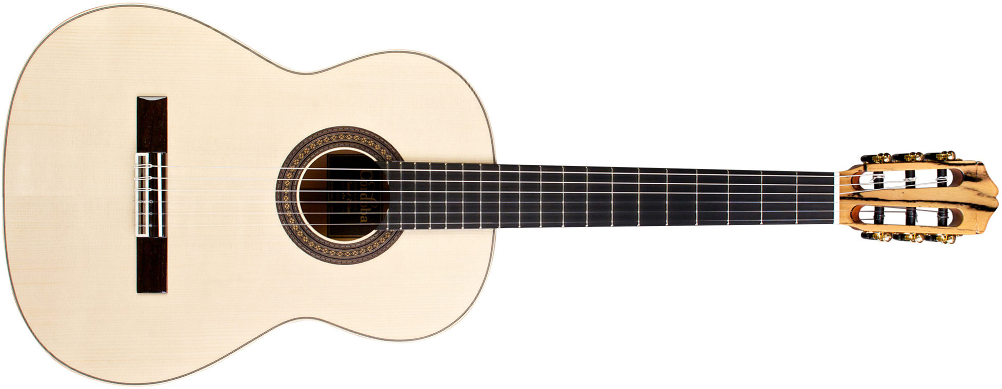Cordoba 45 Limited 4/4  Epicea Ebene Eb +etui - Natural - Guitare Classique Format 4/4 - Main picture