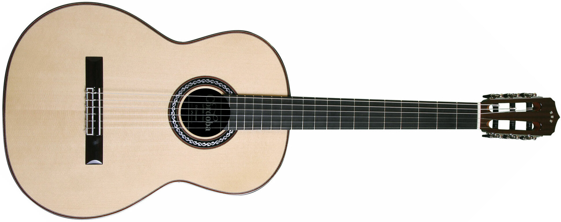 Cordoba C10 Crossover Sp Luthier Epicea Palissandre Eb - Natural - Guitare Classique Format 4/4 - Main picture