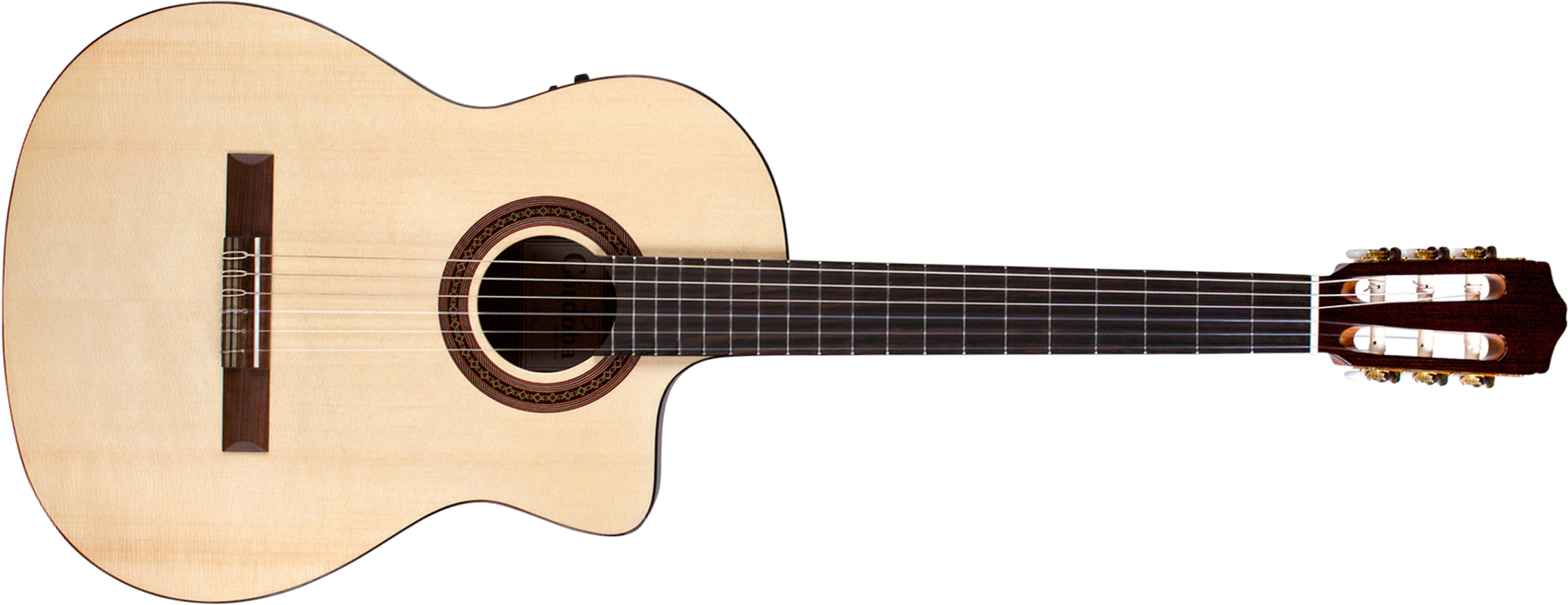 Cordoba C5-ce Sp Iberia 4/4 Cw Epicea Acajou Rw - Natural - Guitare Classique Format 4/4 - Main picture