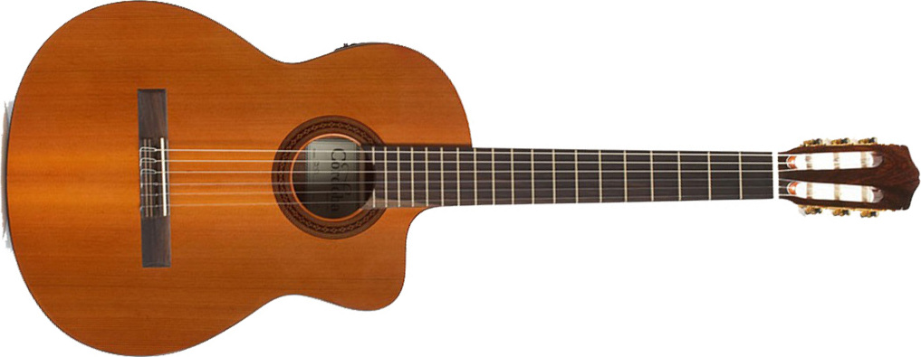 Cordoba C5-cet Iberia 4/4 Thinline Cw Cedre Acajou Rw - Natural - Guitare Classique Format 4/4 - Main picture