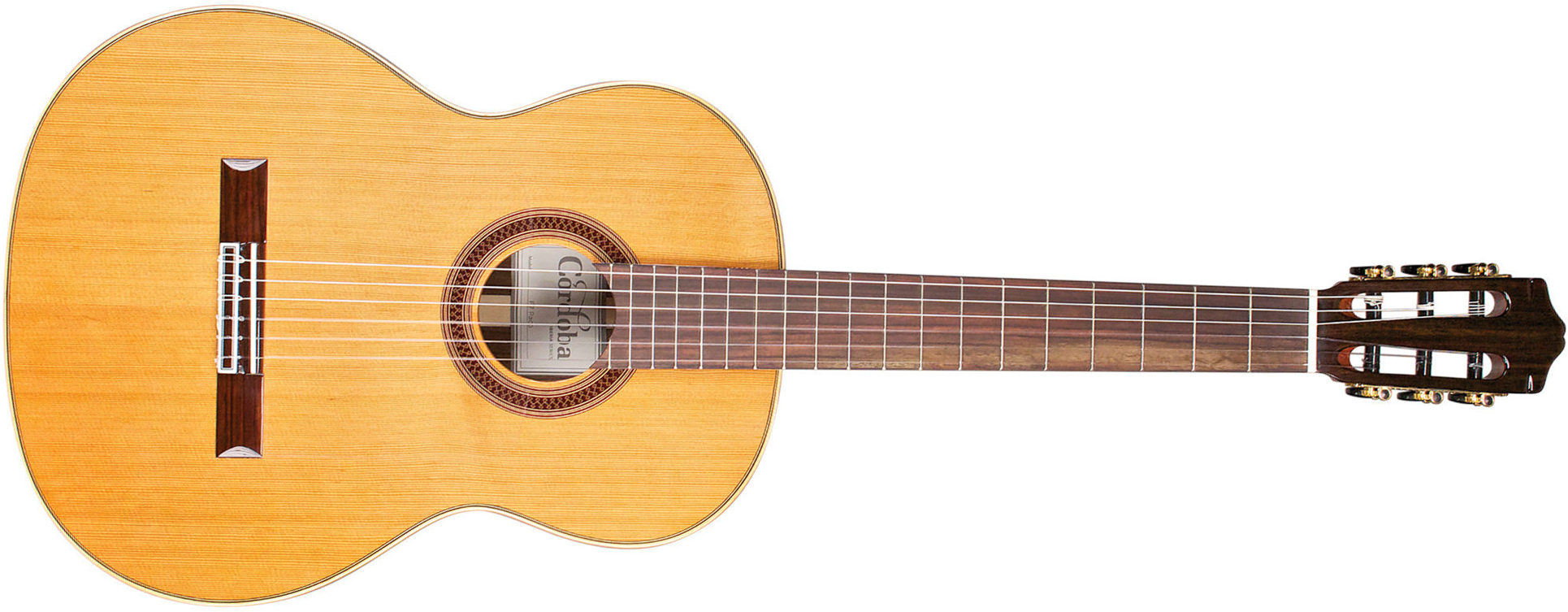 Cordoba F7 Paco Flamenco Iberia 4/4 Cedre Palissandre Rw - Natural - Guitare Classique Format 4/4 - Main picture