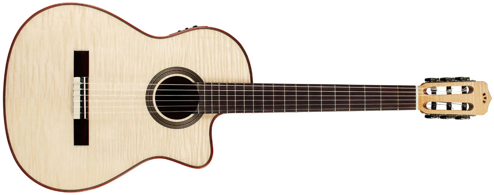 Cordoba Fusion 12 4/4 Cw Epicea Erable Eb - White Sands - Guitare Classique Format 4/4 - Main picture