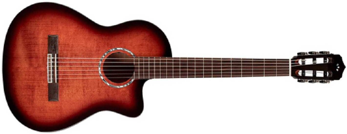 Cordoba Fusion 5 4/4 Cw Epicea Acajou Pf - Edge Burst - Guitare Classique Format 4/4 - Main picture