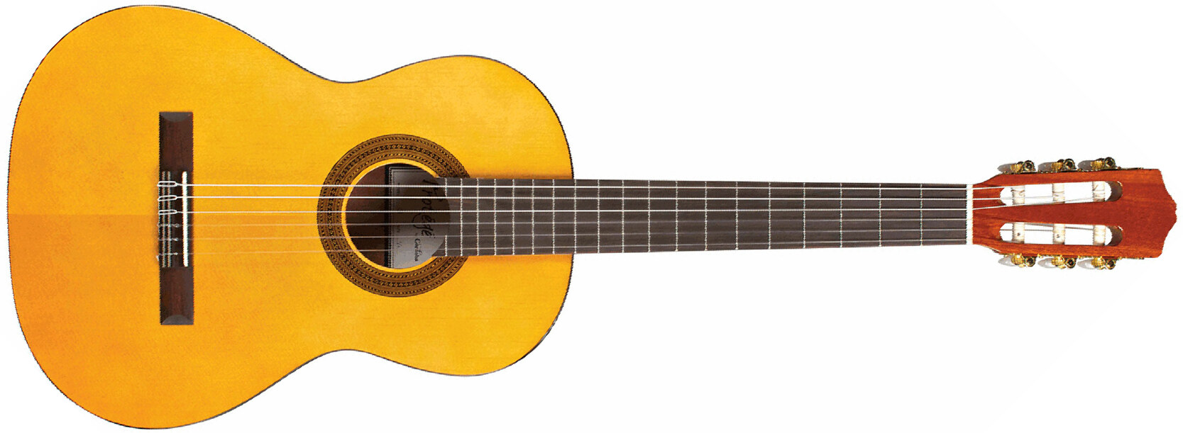 Cordoba Protege C1 3/4 Epicea Acajou - Naturel Brillant - Guitare Classique Format 3/4 - Main picture