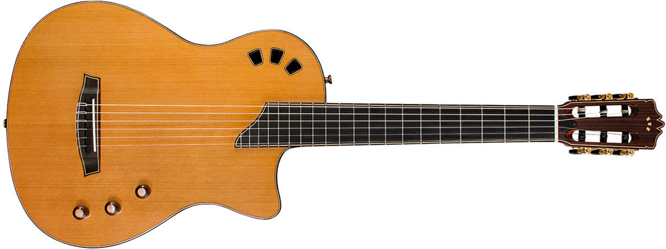 Cordoba Stage Artist Traditional Cw Cedre Acajou Eb - Antique Natural - Guitare Classique Format 4/4 - Main picture