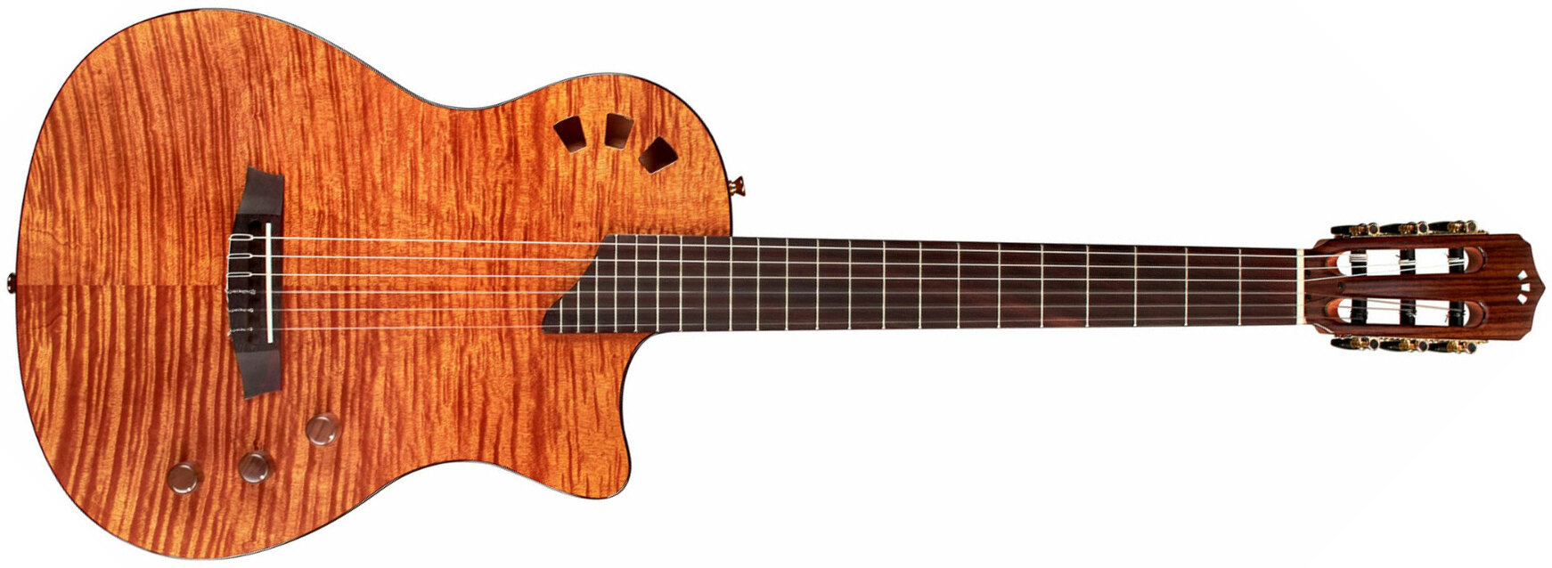 Cordoba Stage Cw Epicea Acajou Pf - Natural Amber - Guitare Classique Format 4/4 - Main picture
