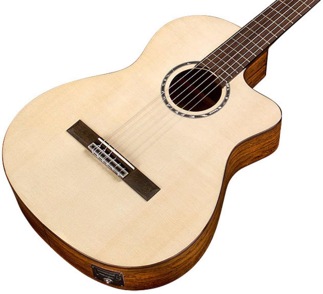 Cordoba Fusion 5 4/4 Cw Epicea Bocote Pf - Natural - Guitare Classique Format 4/4 - Variation 2
