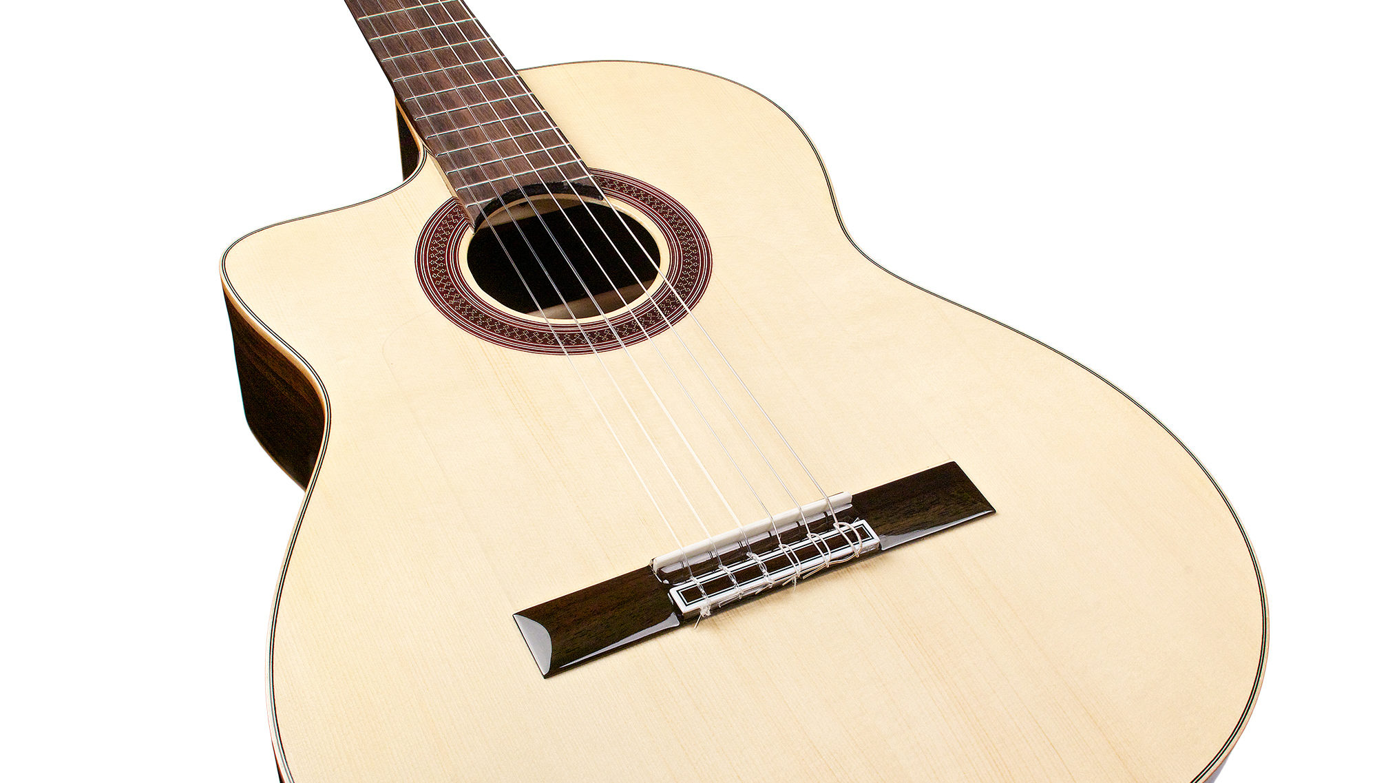 Cordoba Gipsy Kings Gk Studio Negra Lh Gaucher Cw Epicea Palissandre Rw - Natural - Guitare Classique Format 4/4 - Variation 2