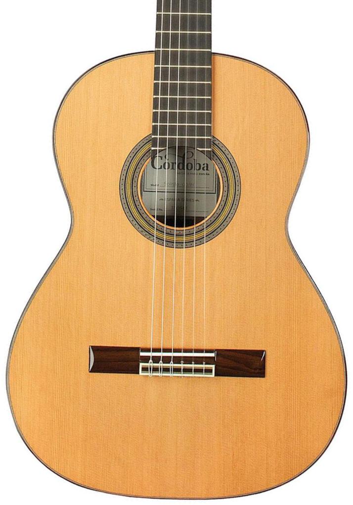 Guitare classique format 4/4 Cordoba Solista CD Espana +Humicase - Natural