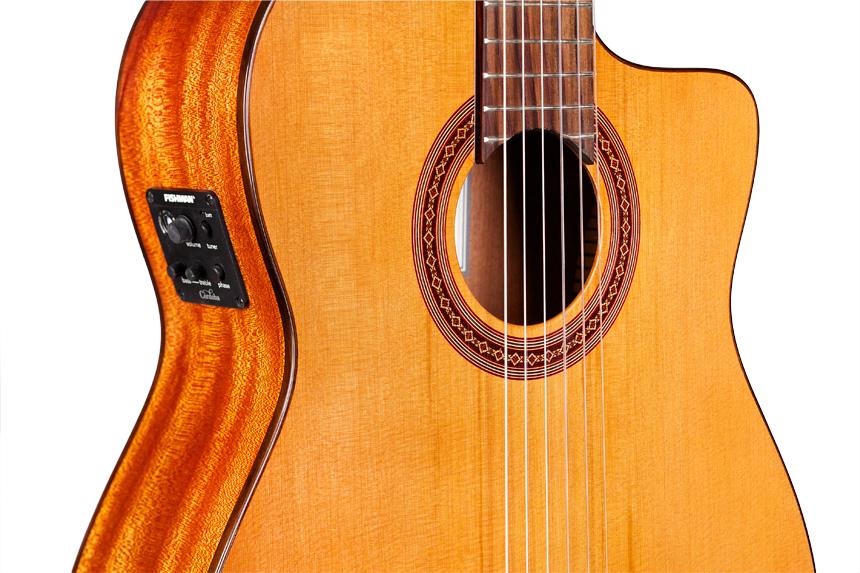 Cordoba C5-ce Iberia 4/4 Cw Cedre Acajou Rw +housse - Natural - Guitare Classique Format 4/4 - Variation 2
