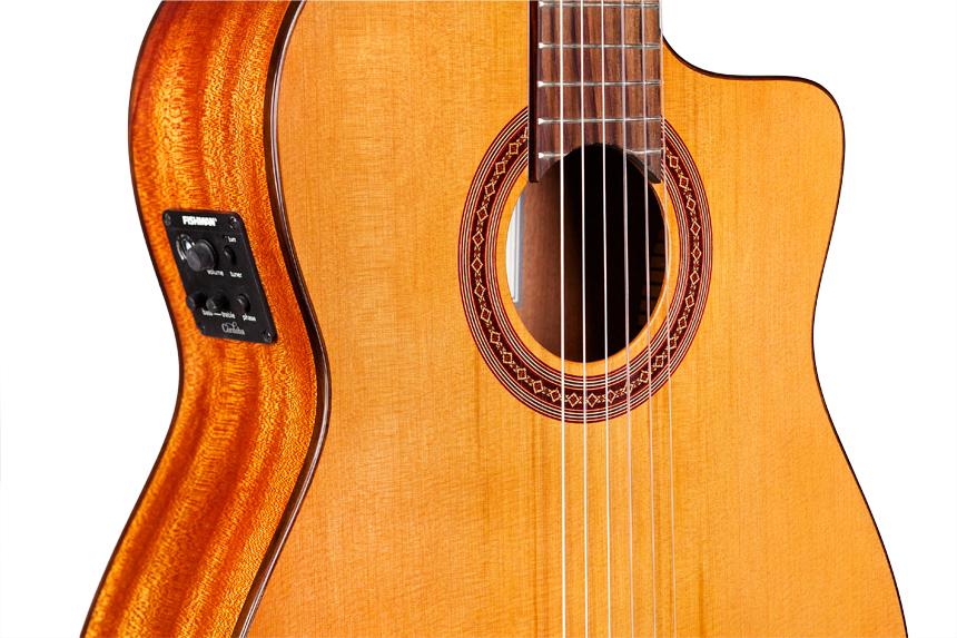 Cordoba C5-ce Iberia 4/4 Cw Cedre Acajou Rw +housse - Natural - Guitare Classique Format 4/4 - Variation 2