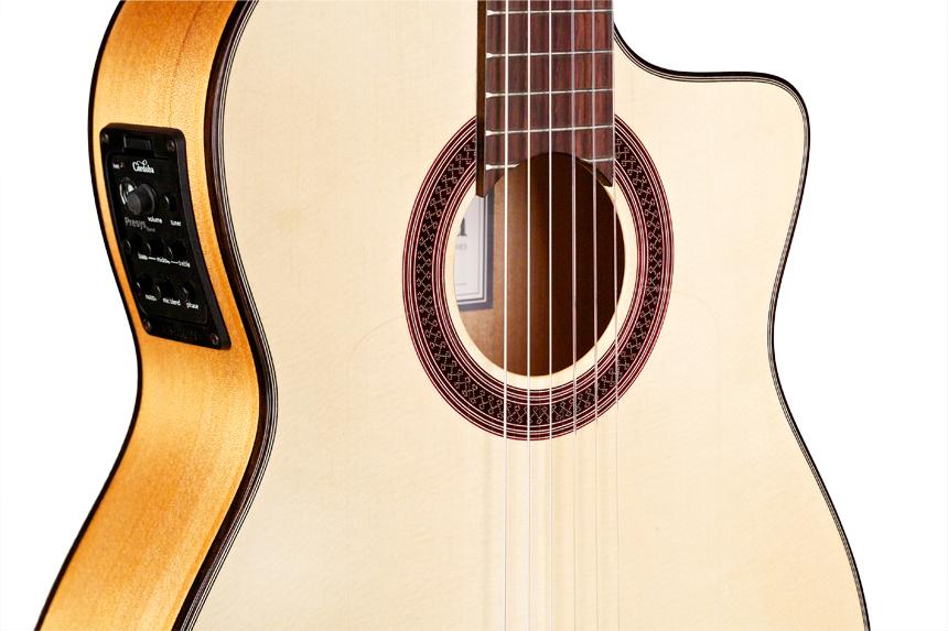 Cordoba Gipsy Kings Gk Studio Iberia Cw Epicea Cypres Rw - Natural - Guitare Classique Format 4/4 - Variation 5