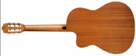 Cordoba Protege C1m-cet 4/4 Thinbody Cw Epicea Acajou Pf - Natural Satin - Guitare Classique Format 4/4 - Variation 1