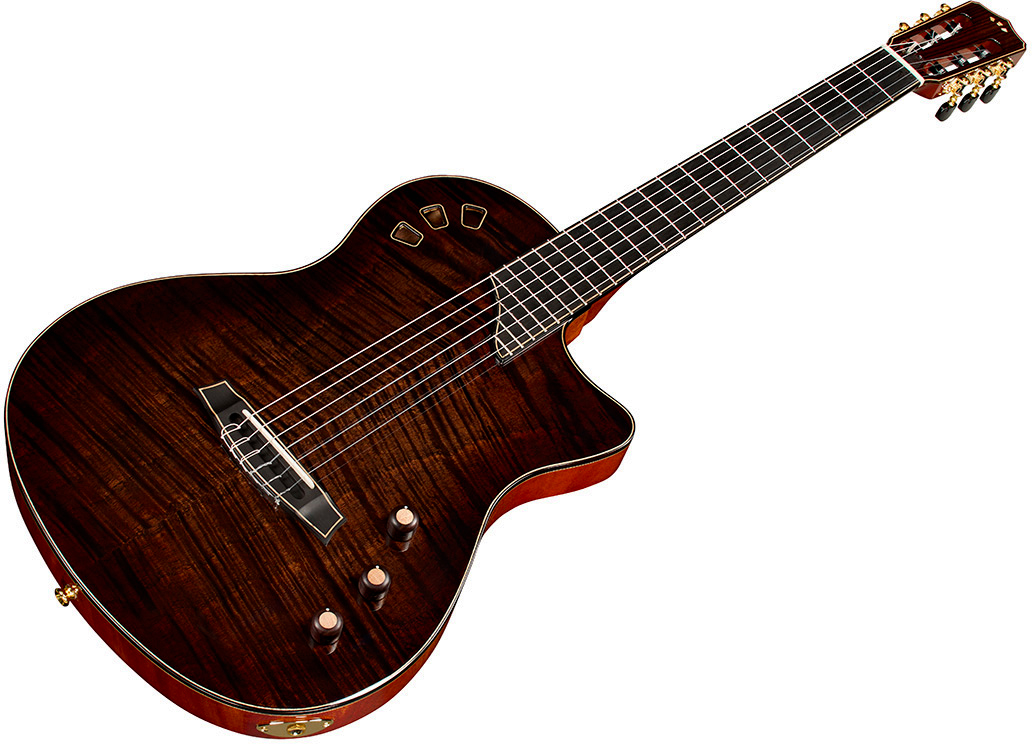 Cordoba Stage Artist Cw Epicea Acajou Eb - Habano Burst - Guitare Classique Format 4/4 - Variation 2