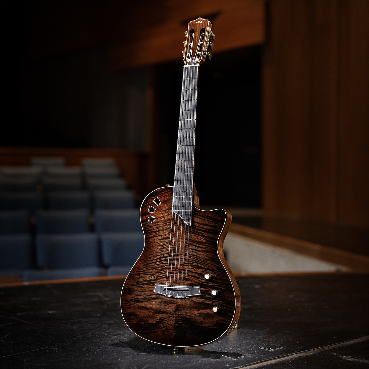 Cordoba Stage Artist Cw Epicea Acajou Eb - Habano Burst - Guitare Classique Format 4/4 - Variation 3