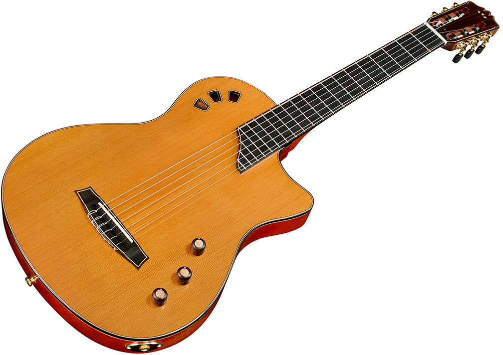 Cordoba Stage Artist Traditional Cw Cedre Acajou Eb - Antique Natural - Guitare Classique Format 4/4 - Variation 2