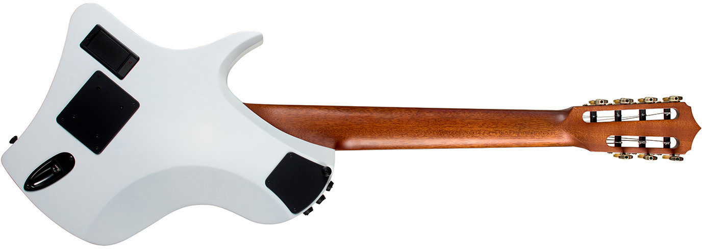 Cordoba Tosin Abasi Stage 7c Multiscale Epicea Acajou Rw - White Burst - Guitare Classique Format 4/4 - Variation 1