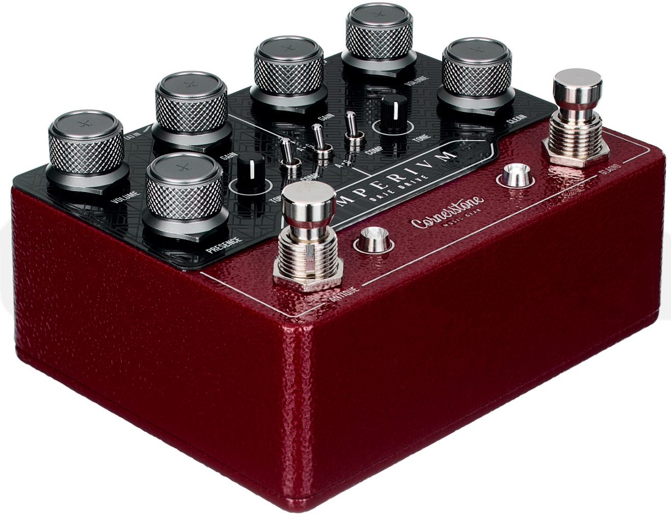 Cornerstone Music Gear Imperium Dual Overdrive V2 - PÉdale Overdrive / Distortion / Fuzz - Variation 1