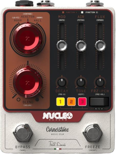 ギター Cornerstone NUCLEO Cornerstone music gear Nucleo Stereo Reverb Reverb, delay & echo