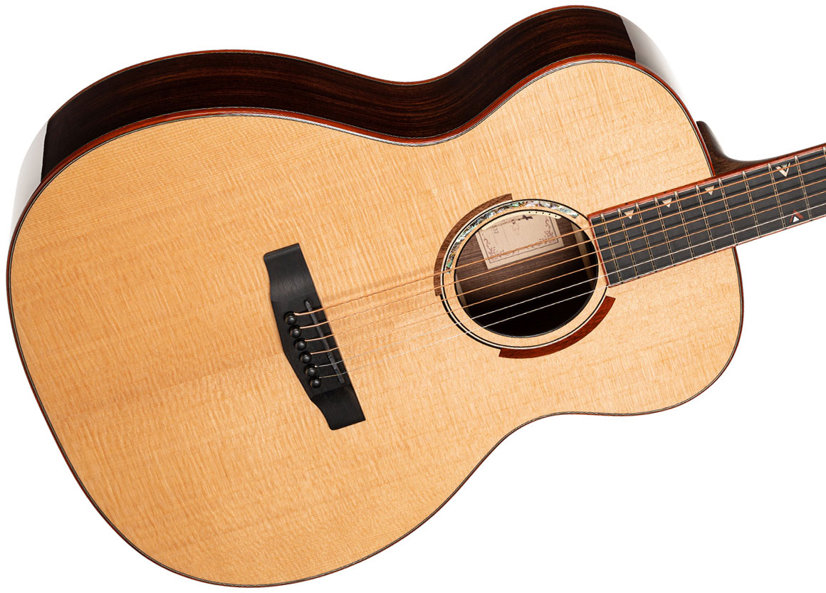 Cort Abstract Delta Om Epicea Pau Ferro Eb - Natural - Guitare Folk - Variation 2