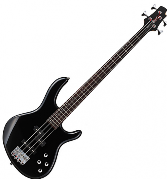 Basse électrique solid body Cort Action Bass Plus BK - Black