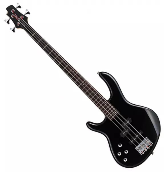 Basse électrique solid body Cort Action Bass Plus BK Gaucher - Black