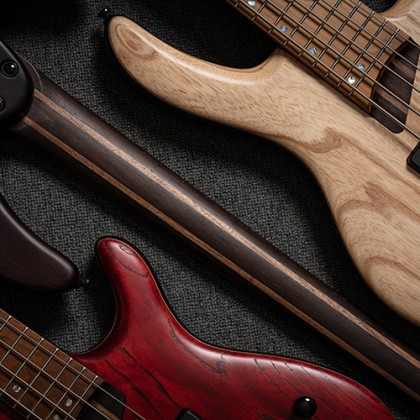 Cort B4 Element Artisan Active Bartolini Mn - Open Pore Natural - Basse Électrique Solid Body - Variation 2