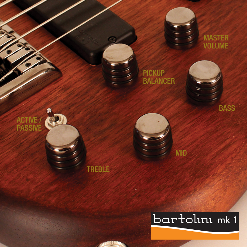 Cort B4 Plus Mh Opm Artisan Active Bartonini Rw - Open Pore Mahogany - Basse Électrique Solid Body - Variation 2