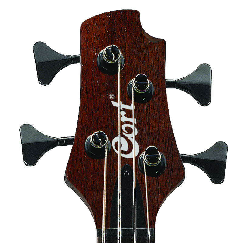 Cort B4 Plus Mh Opm Artisan Active Bartonini Rw - Open Pore Mahogany - Basse Électrique Solid Body - Variation 3