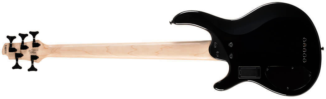 Cort C5 Deluxe Artisan 5c Active Bartolini Jat - Black - Basse Électrique Solid Body - Variation 1